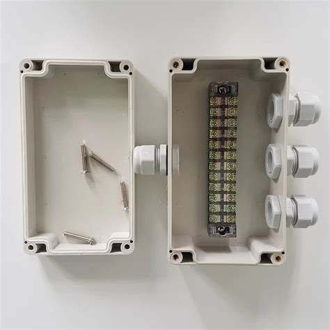 fencer pole junction box|10 terminal outdoor junction box.